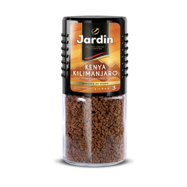 Jardin  -  ყავა  -  “კენია კილიმანჯარო“ N-3 (ხსნადი) 95გრ