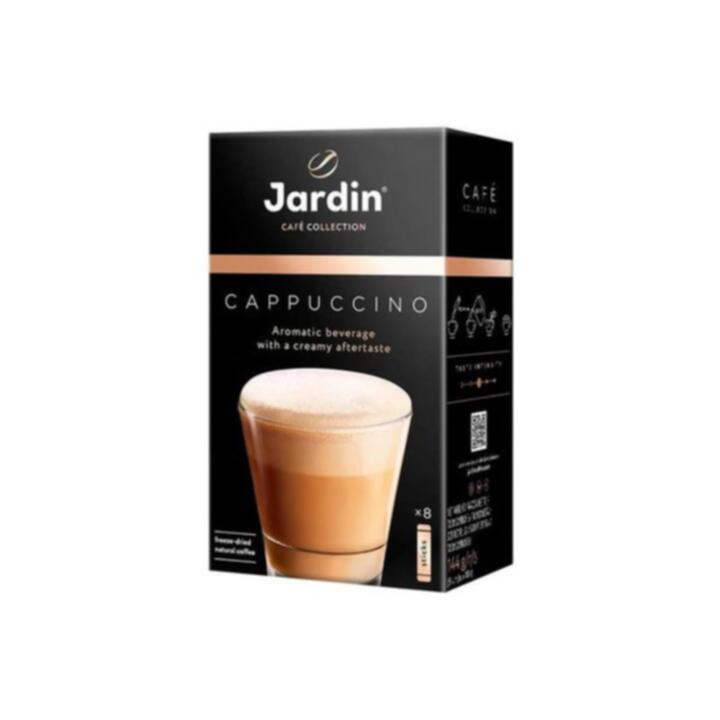 Jardin - ყავა - “კაპუჩინო“  (ხსნადი)  8*18გრ