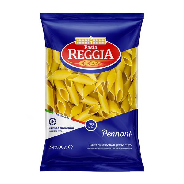 Reggia  -  მაკარონი  -  "პენნონი" 500გრ
