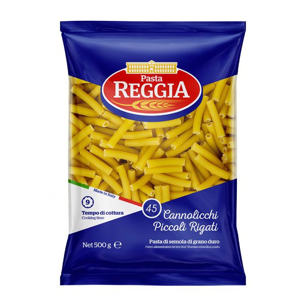 Reggia  -  მაკარონი  -  "კანოლიჩი რიგატი" 500გრ