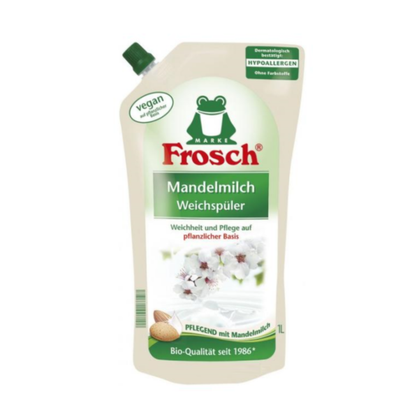 Frosch  -  სარეცხის დამარბილებელი  -  “ნუშის რძე“ 1000მლ